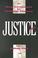 Cover of: Justice