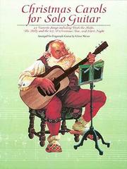 Cover of: Christmas Carols for Solo Guitar by Glenn Weiser