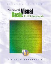 Cover of: Microsoft Visual Basic FUNdamentals | Alfred C. Thompson