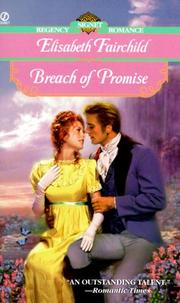 Cover of: Breach of promise by Elisabeth Fairchild