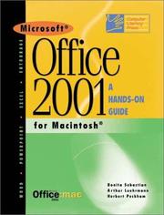 Cover of: Microsoft Office 2001: A Hands-On Guide, Macintosh Version