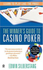 Cover of: The winner's guide to casino poker