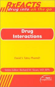 Cover of: Rx Facts: Drug Interactions