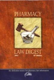 Cover of: Pharmacy Law Digest