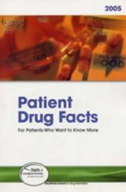 Cover of: Patient Drug Facts 2005: Published by Facts and Comparisons (Patient Drug Facts)