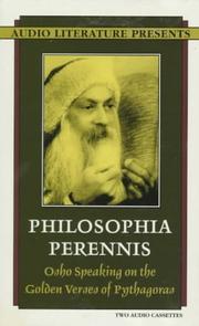 Cover of: Philosophia Perennis: Osho Speaking on the Golden Verses of Pythagoras