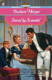 Cover of: Saved by Scandal by Barbara Metzger