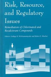 Cover of: The First International Conference on Remediation of Chlorinated and Recalcitrant Compounds: Monterey, California, May 18-21, 1998. SIX VOLUME SET
