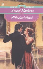 Cover of: A Prudent Match by Laura Matthews