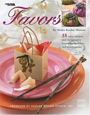 Cover of: Favors (Leisure Arts #3390)