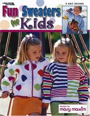 Cover of: Fun Sweaters for Kids (Leisure Arts #3648)