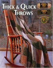 Cover of: Thick and Quick Throws (Leisure Arts #3721)