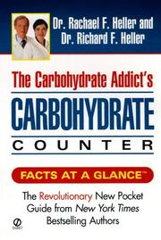 Cover of: The carbohydrate addict's carbohydrate counter