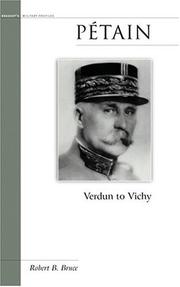 Cover of: Petain by Robert B. Bruce