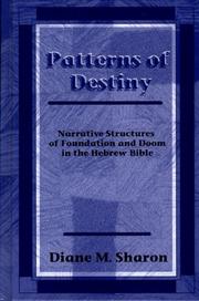 Cover of: Patterns of Destiny by Diane M. Sharon