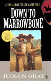 Cover of: Down to Marrowbone