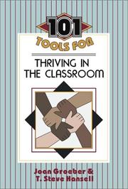 Cover of: 101 Tools for Thriving in the Classroom