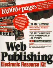 Cover of: Web Publishing Electronic Resource Kit