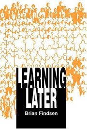 Cover of: Learning Later