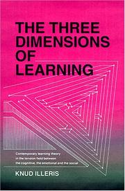 Cover of: Three Dimensions of Learning | Knud Illeris