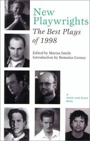 Cover of: New Playwrights The Best Plays of 1998 by Marisa Smith