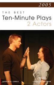 Cover of: 2005: The Best 10-Minute Plays for 2 Actors
