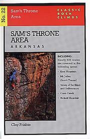 Cover of: Classic Rock Climbs No. 22: Sam's Throne, Arkansas
