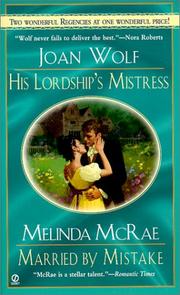 Cover of: His Lordship's Mistress / Married by Mistake