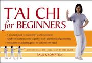 Cover of: T'ai chi for beginners by Paul H. Crompton