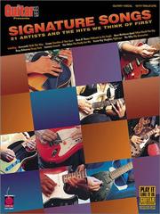 Cover of: Guitar One Presents Signature Songs (Play-It-Like-It-Is) | Hal Leonard Corp.
