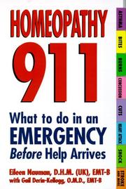 Cover of: Homeopathy 911: What To Do In An Emergency Before Help Arrives by Kensington