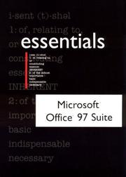 Cover of: Microsoft Office 97 Suite: Essentials