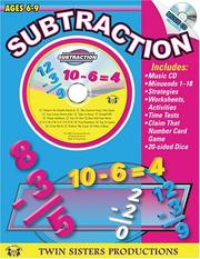 Cover of: Subtraction Workbook & Music CD