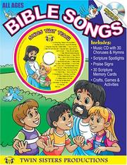 Cover of: Bible Songs Workbook & Music CD by Twin Sisters