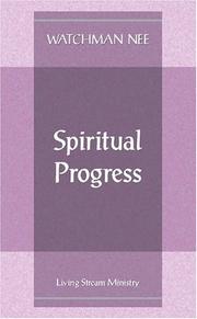 Cover of: Spiritual Progress,