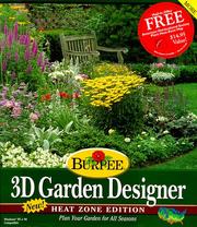 Cover of: Burpee 3d Garden Designer:Heat Zone  C/W95/Us