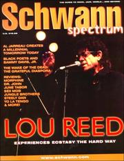 Cover of: Schwann Spectrum (Spring 2000) by Lou Reed