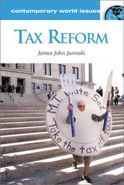 Cover of: Tax Reform by James John Jurinski