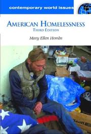 Cover of: American Homelessness