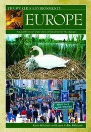 Cover of: Europe: A Continental Overview of Environmental Issues (World's Environments)
