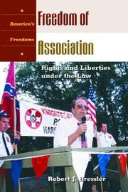 Cover of: Freedom of Association by Robert Bresler