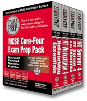 Cover of: MCSE Core-Four Exam Prep Pack (Exam: 70-058, 70-073, 70-068, 70-067)