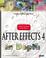 Cover of: After Effects 4 in Depth