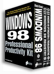 Cover of: Windows 98 Professional Productivity Kit: The Ideal Productivity Booster for System Administrators and Power Users