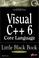 Cover of: Visual C++ 6 Core Language Little Black Book