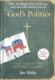 Cover of: God's Politics by Jim Wallis