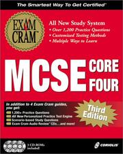 Cover of: MCSE Core Four Exam Cram Pack, Third Edition (Exam: 70-058, 70-067, 70-068, 70-073) by Kurt Hudson, Ed Tittel, James Michael Stewart