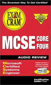Cover of: MCSE Core 4 Exam Cram Audio Review