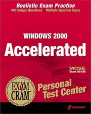 Cover of: MCSE Windows 2000 Accelerated Personal Test Center (Exam: 70-240) | James Conrad