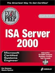 Cover of: MCSE ISA Server 2000 Exam Prep (Exam: 70-227)